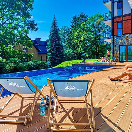 Apartament A1 Green Resort Z Basenem I Spa - 5D Apartamenty ชกลาร์สกา ปอเรมบา ภายนอก รูปภาพ