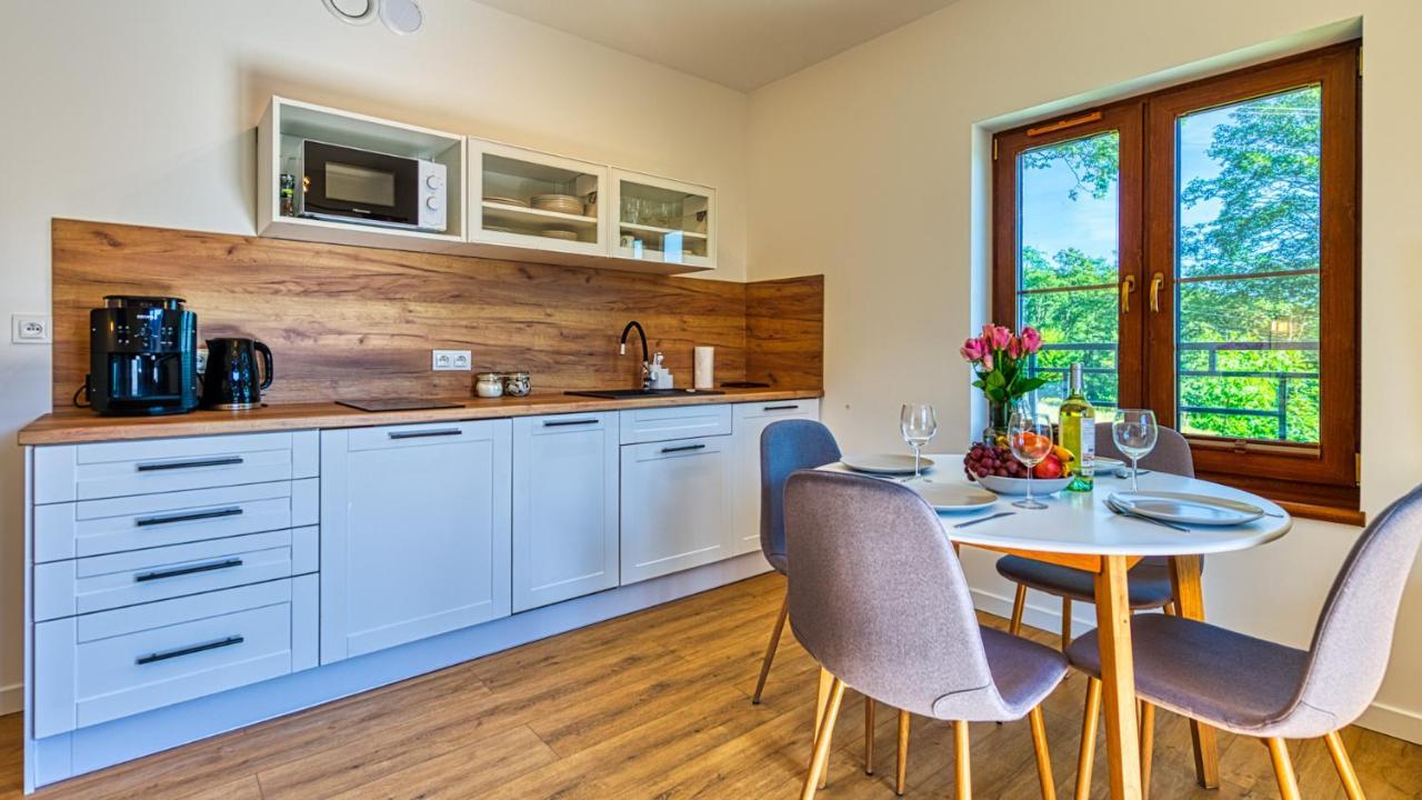 Apartament A1 Green Resort Z Basenem I Spa - 5D Apartamenty ชกลาร์สกา ปอเรมบา ภายนอก รูปภาพ